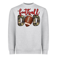Heather Grey football dad Heavyweight Sweatshirt - Zillion Design Studio