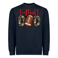Navy football dad Heavyweight Sweatshirt - Zillion Design Studio
