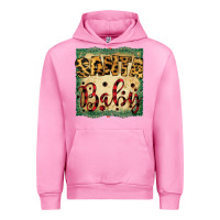 Fuchsia Pink Santa Baby Urban Hoodie - Bettercallsaul