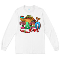 White taco dad Long Sleeve Tee - AdoDesignShop
