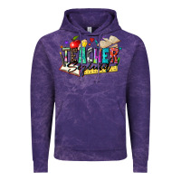 Cloud Purple teacher squad Vintage Hoodie - Zillion Design Studio