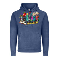 Vintage Denim teacher squad Vintage Hoodie - Zillion Design Studio