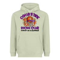Matcha courtside social club Heavyweight Hoodie - MaliasSmallBusiness