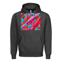 Charcoal Heather cancer boxing gloves and cancer ribbon Zipper Hoodie - AdoDesignShop