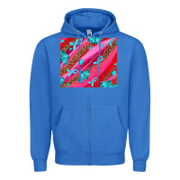 True Royal cancer boxing gloves and cancer ribbon Zipper Hoodie - AdoDesignShop