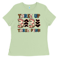 Matcha three up three down Ladies Tee - AdoDesignShop