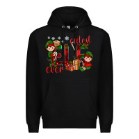 Black Cutest Elf Ever Christmas Premium Hoodie - BundleAndBundleShop
