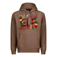 Chestnut Cutest Elf Ever Christmas Premium Hoodie - BundleAndBundleShop
