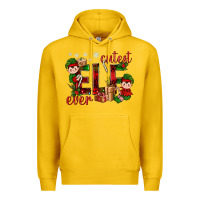 Lemon Cutest Elf Ever Christmas Premium Hoodie - BundleAndBundleShop