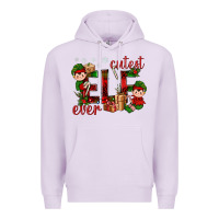 Lilac Cutest Elf Ever Christmas Premium Hoodie - BundleAndBundleShop