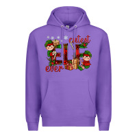 Purple Cutest Elf Ever Christmas Premium Hoodie - BundleAndBundleShop