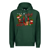 Sports Green Cutest Elf Ever Christmas Premium Hoodie - BundleAndBundleShop
