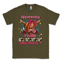 Army Green apparently i have an attitude who knew Classic Tee - JahusDesignShop