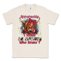 Natural apparently i have an attitude who knew Classic Tee - JahusDesignShop
