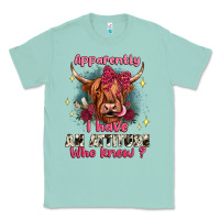 Seafoam apparently i have an attitude who knew Classic Tee - JahusDesignShop