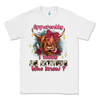 White apparently i have an attitude who knew Classic Tee - JahusDesignShop
