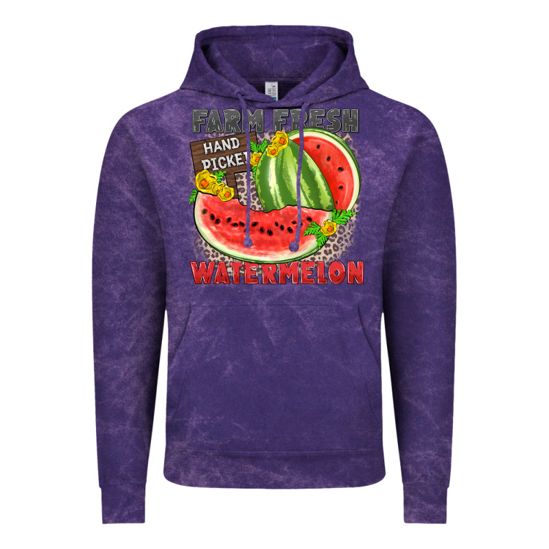 Farm Fresh Watermelon Vintage Hoodie by Zillion Design Studio | Teevron