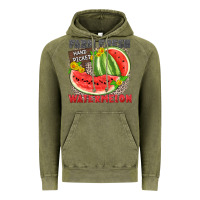 Vintage Olive farm fresh watermelon Vintage Hoodie - Zillion Design Studio