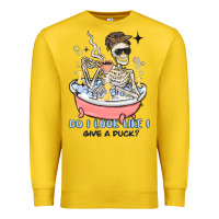 Lemon do i look like i give a duck Premium Sweatshirt - MaliasSmallBusiness