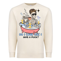 Sandshell do i look like i give a duck Premium Sweatshirt - MaliasSmallBusiness