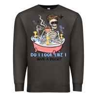Smoke do i look like i give a duck Premium Sweatshirt - MaliasSmallBusiness