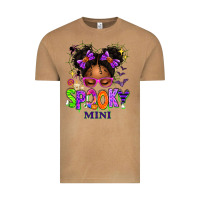 Vintage Camel Spooky Mini Halloween Messy Bun Vintage Tee - texasbilliewilder