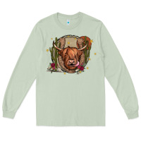 Matcha cow Long Sleeve Tee - JahusDesignShop