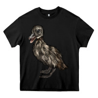 Black Baby Cayuga Duck Heavy Core Tee - LillyAllenDesigns