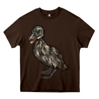 Chocolate Brown Baby Cayuga Duck Heavy Core Tee - LillyAllenDesigns