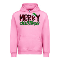 Fuchsia Pink Merry Christmas Urban Hoodie - Bettercallsaul