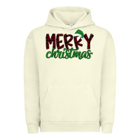 Pigment Pistachio Merry Christmas Urban Hoodie - Bettercallsaul