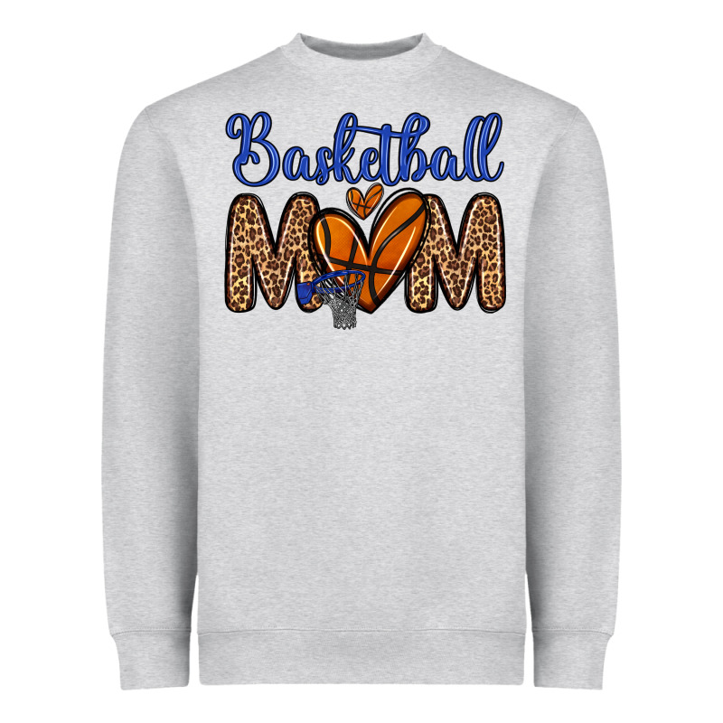 Basketball Mom Heavyweight Sweatshirt by Zillion Design Studio | Teevron