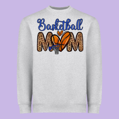 Basketball Mom Heavyweight Sweatshirt Designed By Zillion Design Studio