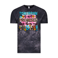 Cloud Black tomorrow is not promised cuss them out today! Vintage Tee - Zillion Design Studio