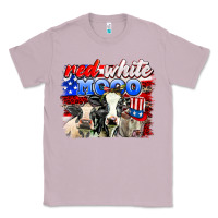 Lilac red white moo Classic Tee - AdoDesignShop