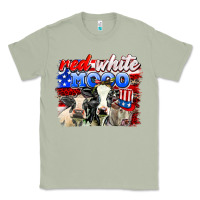 Matcha red white moo Classic Tee - AdoDesignShop