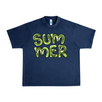 Navy summer kiwi Urban Heavy Tee - BarkalooDesign