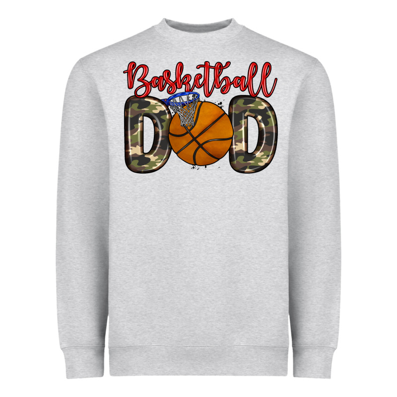 Basketball Dad Heavyweight Sweatshirt by Zillion Design Studio | Teevron