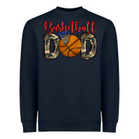 Navy basketball dad Heavyweight Sweatshirt - Zillion Design Studio