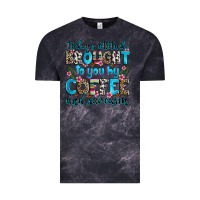 Cloud Black today's attitude brought to you by coffee and sarc Vintage Tee - Zillion Design Studio