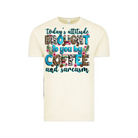 Vintage Arctic today's attitude brought to you by coffee and sarc Vintage Tee - Zillion Design Studio