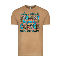Vintage Camel today's attitude brought to you by coffee and sarc Vintage Tee - Zillion Design Studio