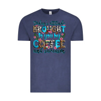 Vintage Denim today's attitude brought to you by coffee and sarc Vintage Tee - Zillion Design Studio