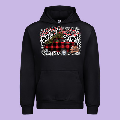 Merry Christmas Truck Urban Hoodie Designed By Bettercallsaul