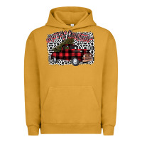 Pigment Peanut Butter Merry Christmas Truck Urban Hoodie - Bettercallsaul