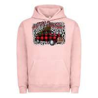 Pigment Salmon Merry Christmas Truck Urban Hoodie - Bettercallsaul