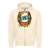 Sandshell horseshoe lucky Zipper Hoodie - JahusDesignShop