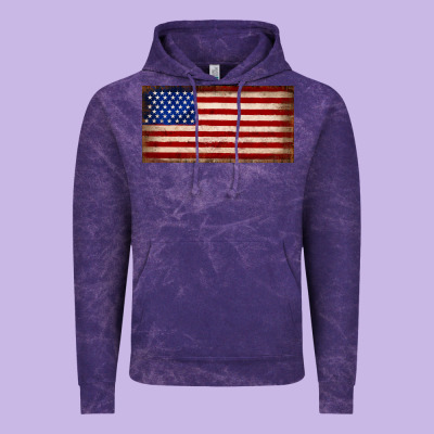 American Flag Vintage Hoodie Designed By Jahusdesignshop