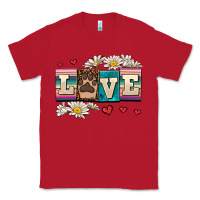 Red love dog Classic Tee - AdoDesignShop