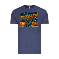 Vintage Denim Spooky Saurus Rex Vintage Tee - texasbilliewilder